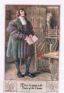 Daar stond hij, in het midden van de kamer door Charles Edmund Brock